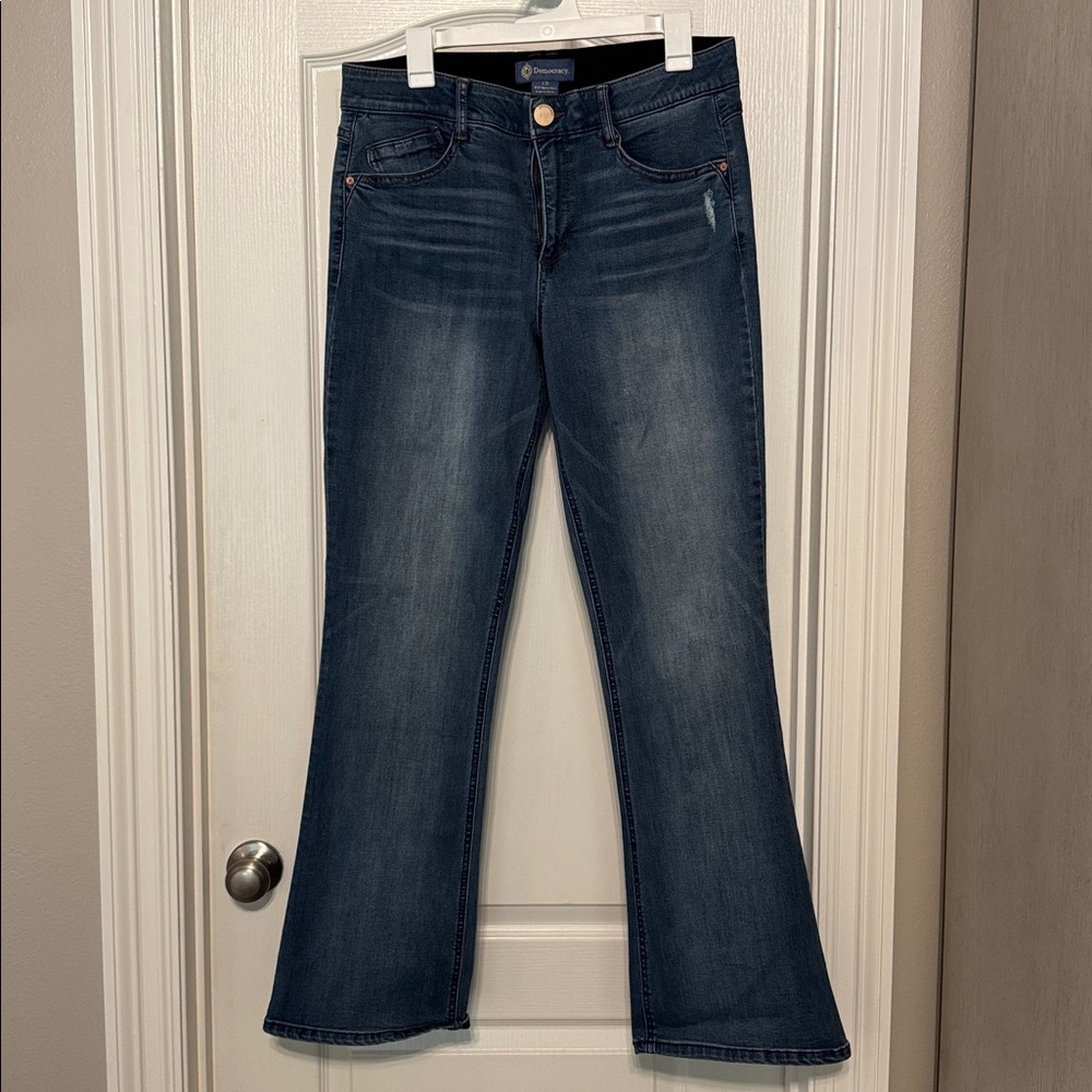Democracy Dark Blue Flare Jeans